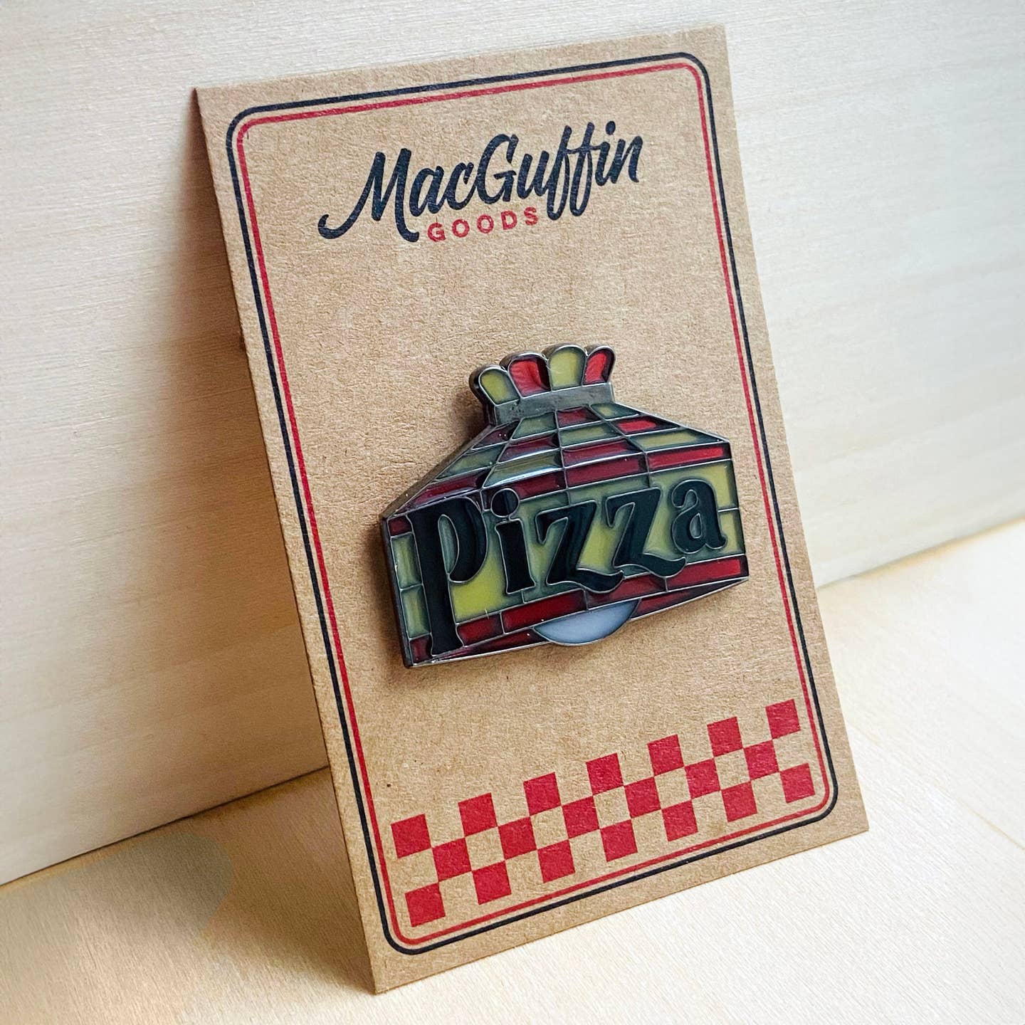 Pizza Lamp Enamel Pin - Image 3