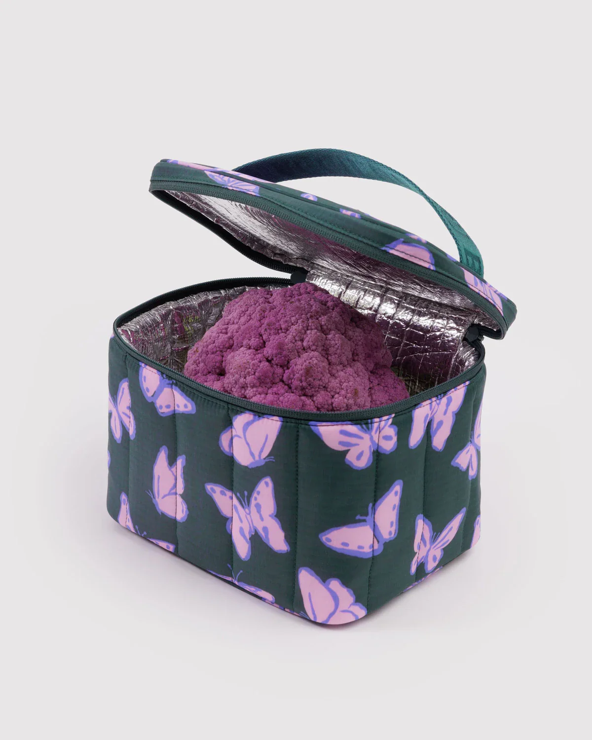 Puffy Lunch Bag - Butterflies - Image 2