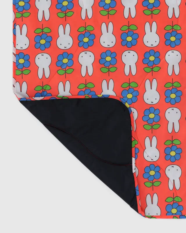 Puffy Picnic Blanket- Flower Miffy - Image 2
