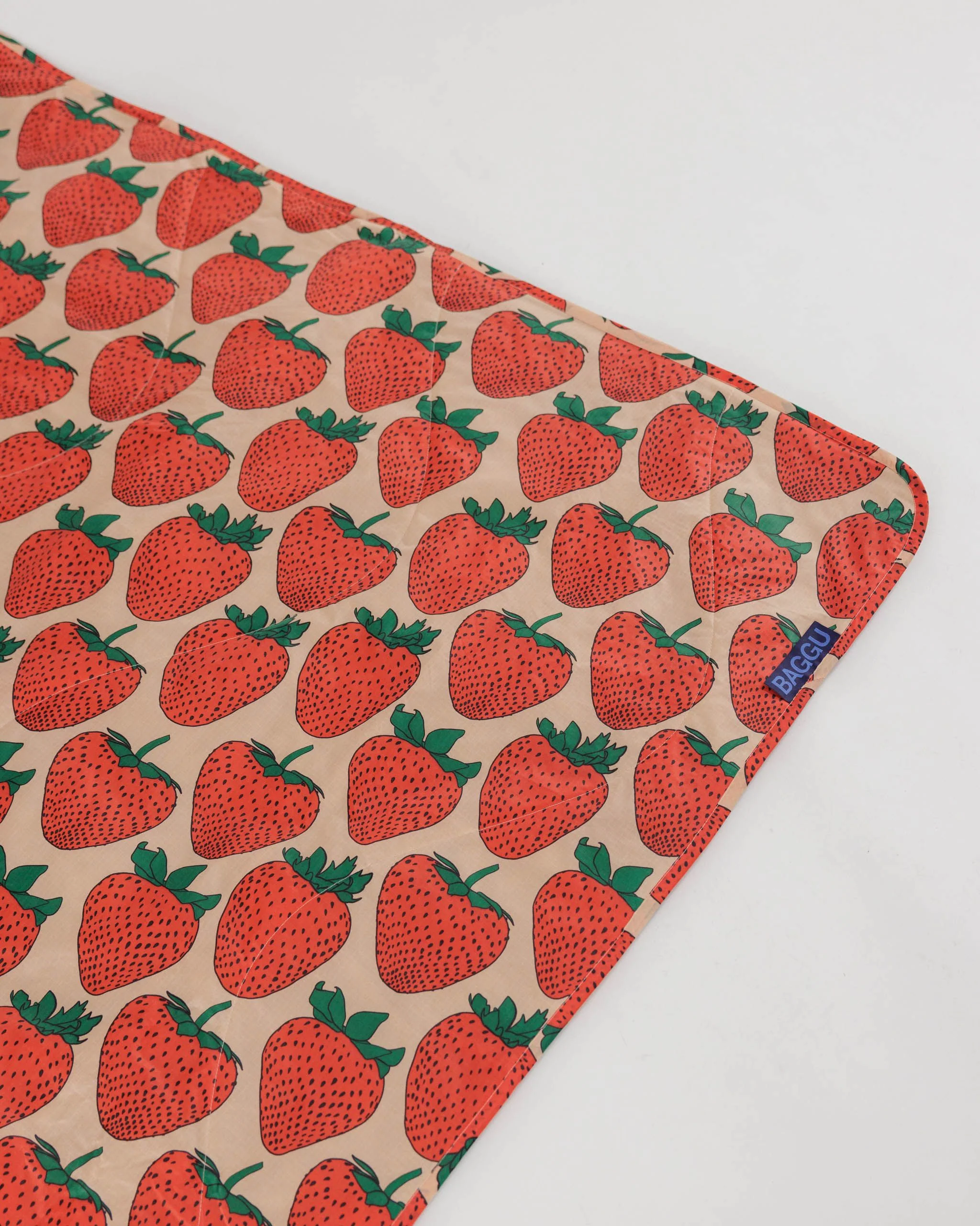 Puffy Picnic Blanket - Strawberry - Image 2