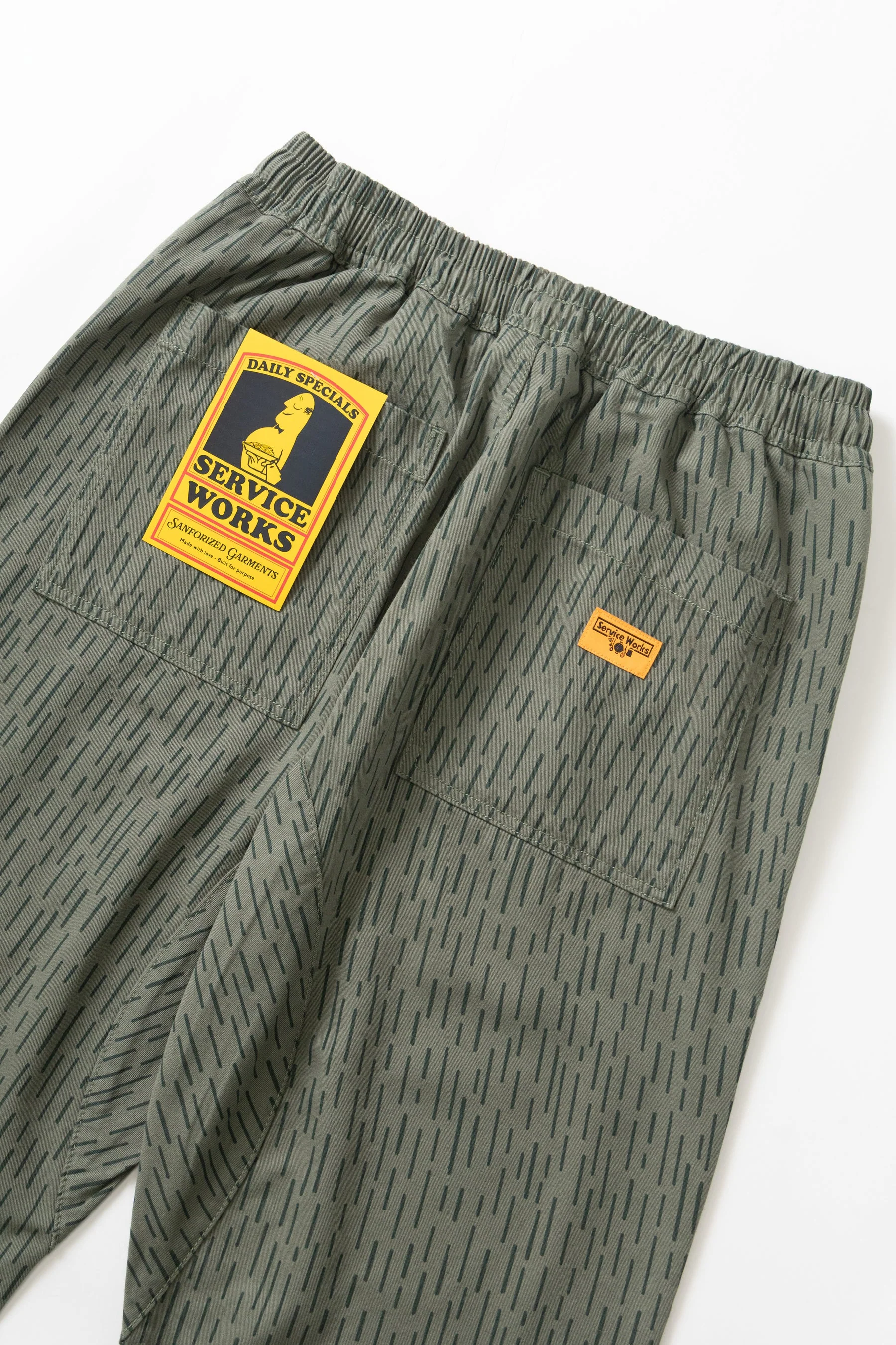 Raindrop Chef Pants- Green - Image 3