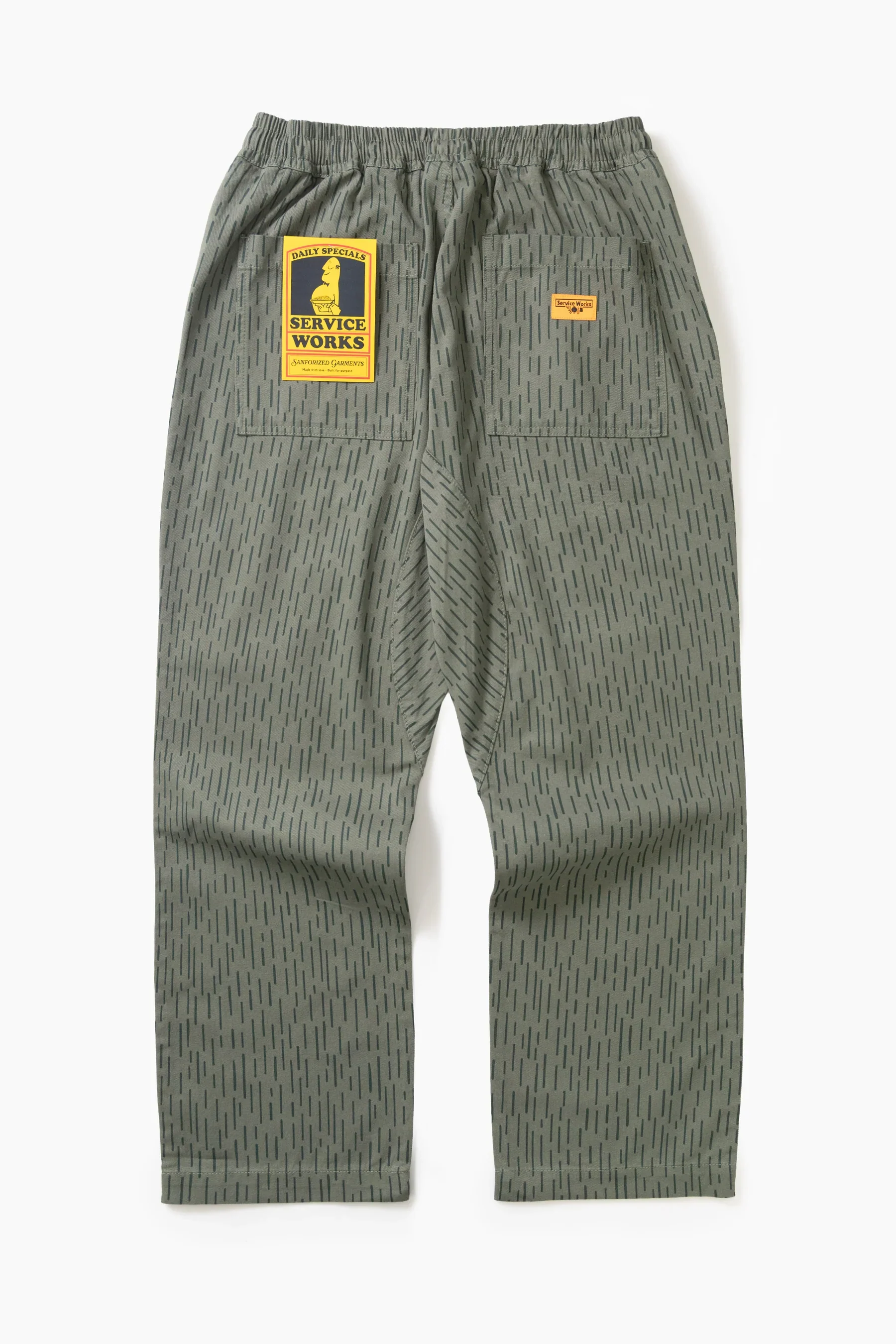Raindrop Chef Pants- Green - Image 4