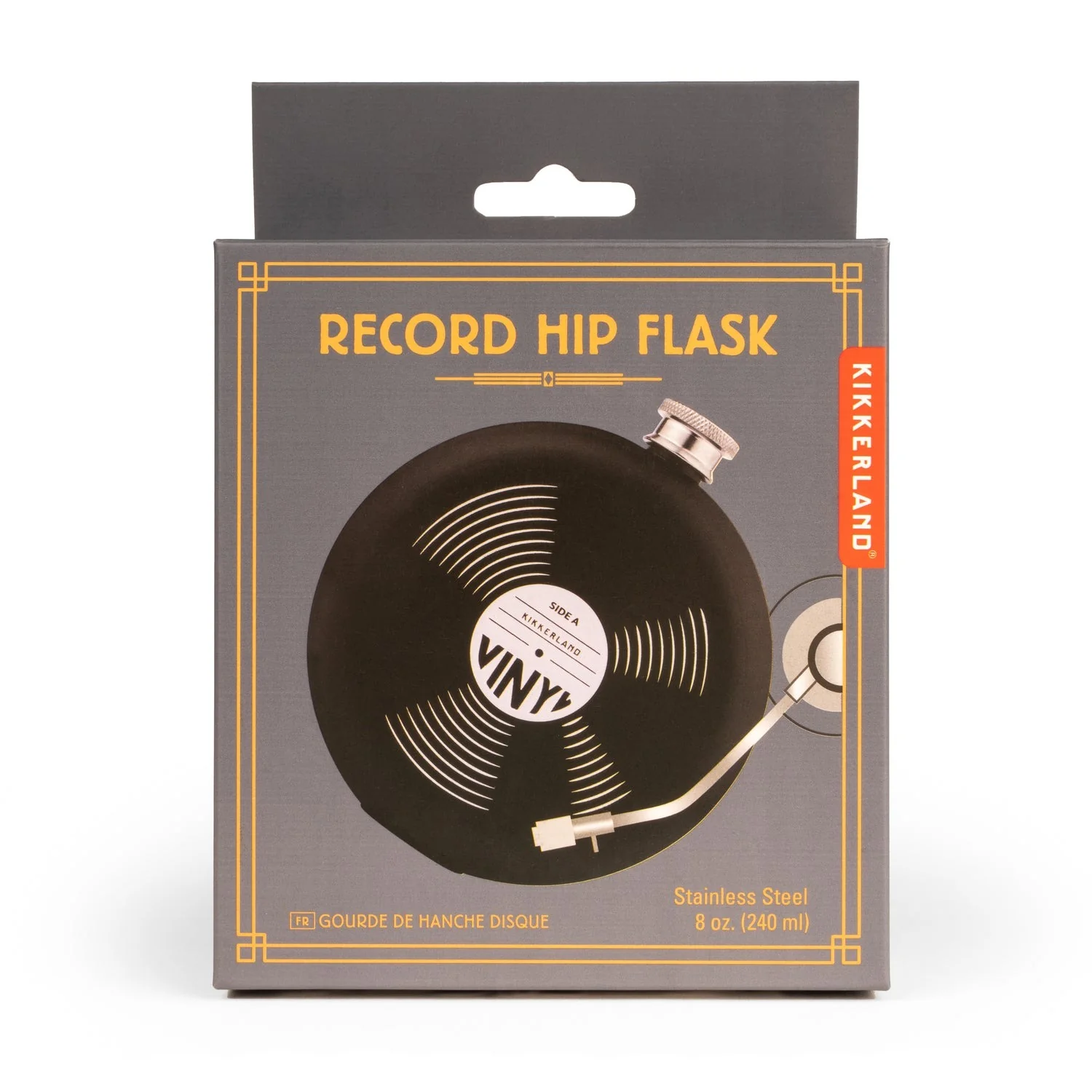 Record Hip Flask - Image 2