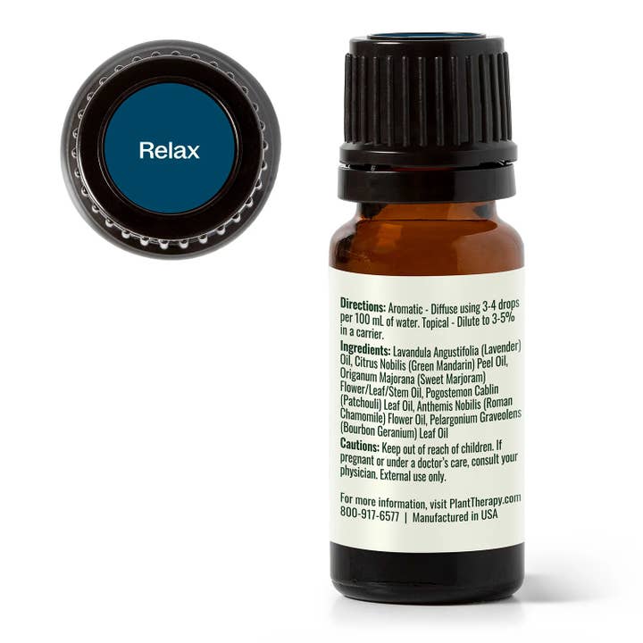 Relax Essential Oil Blend 10ml - Image 2