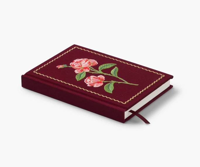 Roses Embroidered Journal - Image 2