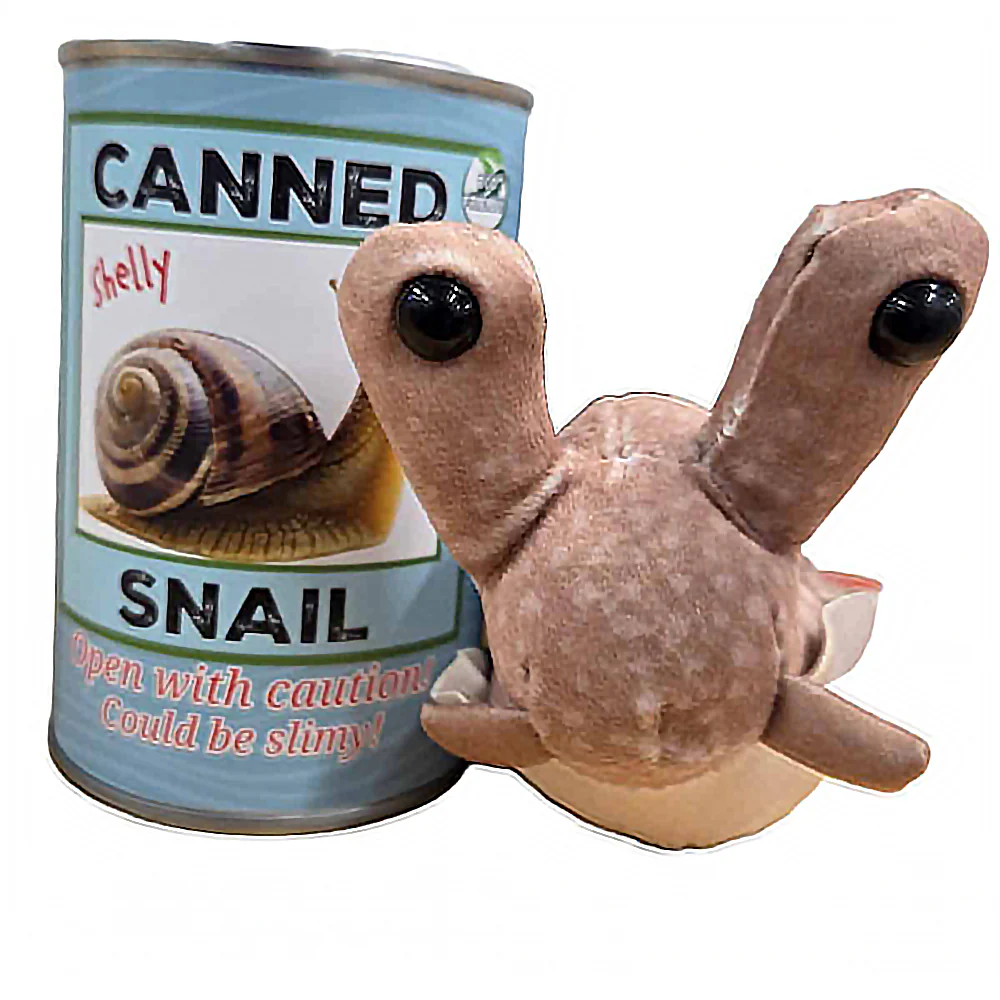 Shelly the Canned Snail