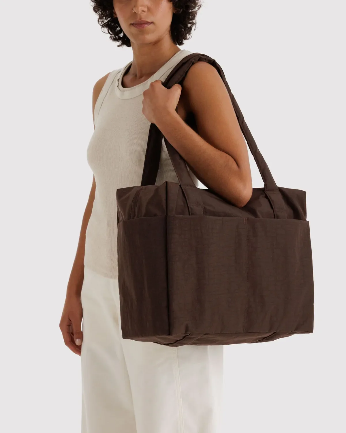 Small Cloud Carry On - Coffee - Image 3