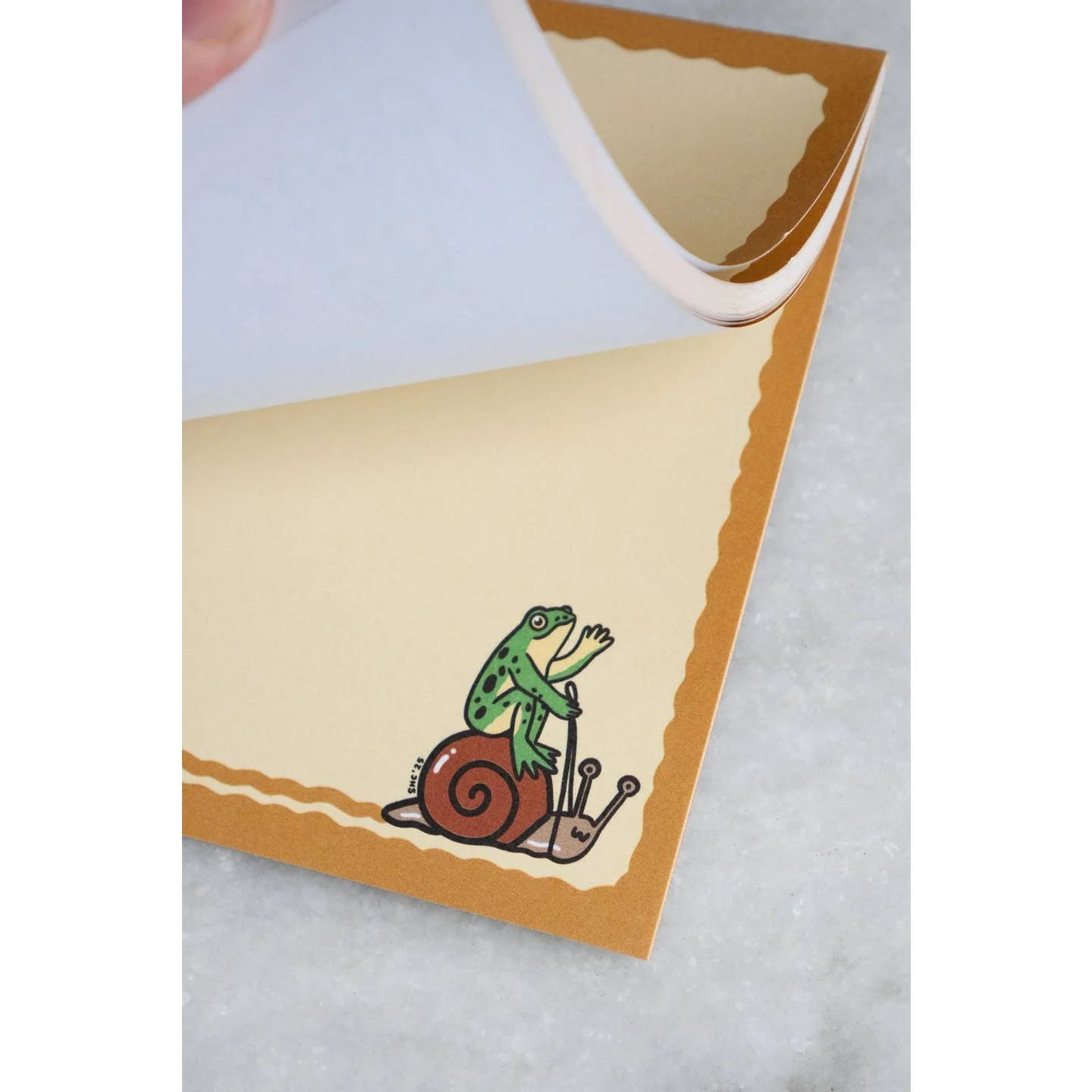 Snail Ride Notepad - Image 2