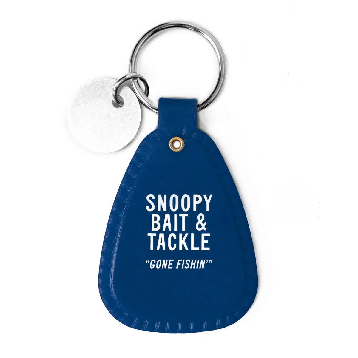 Snoopy Fisherman Saddle Keychain - Image 2