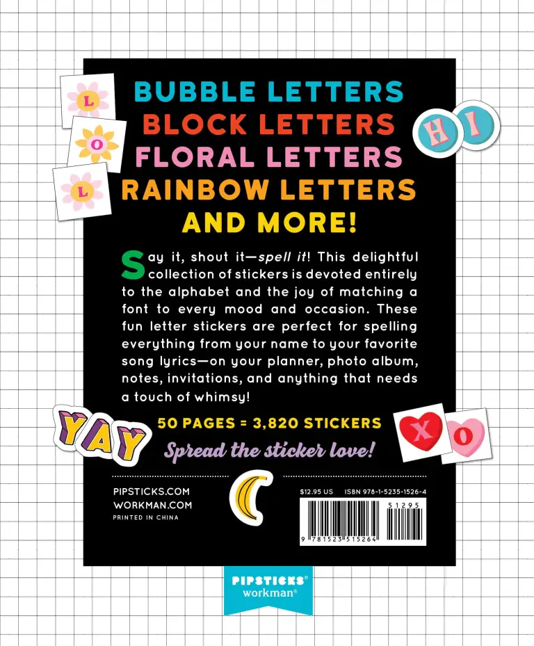 So Many Letters Stickers - Image 2