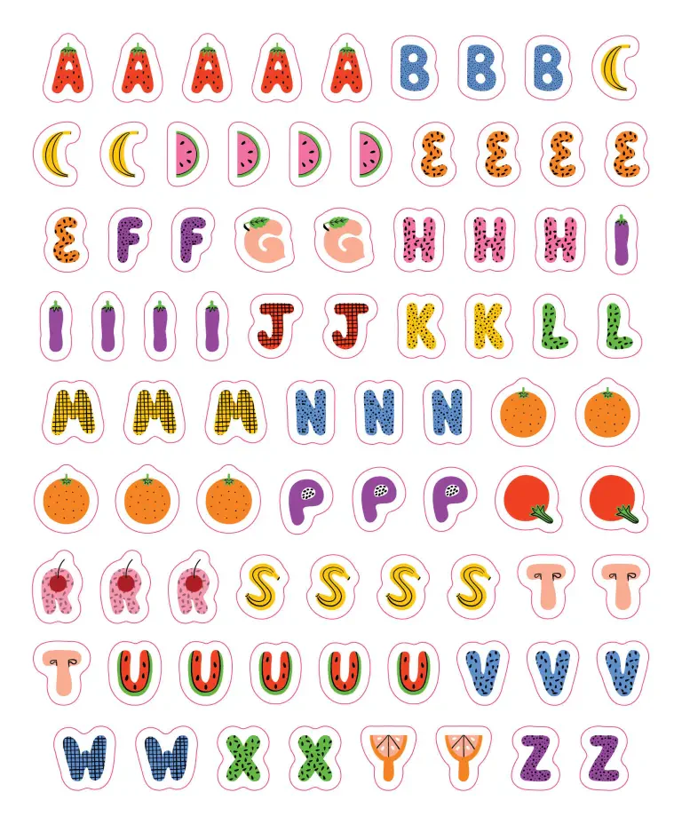 So Many Letters Stickers - Image 3