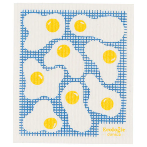 Swedish Dish Cloth - Eggs