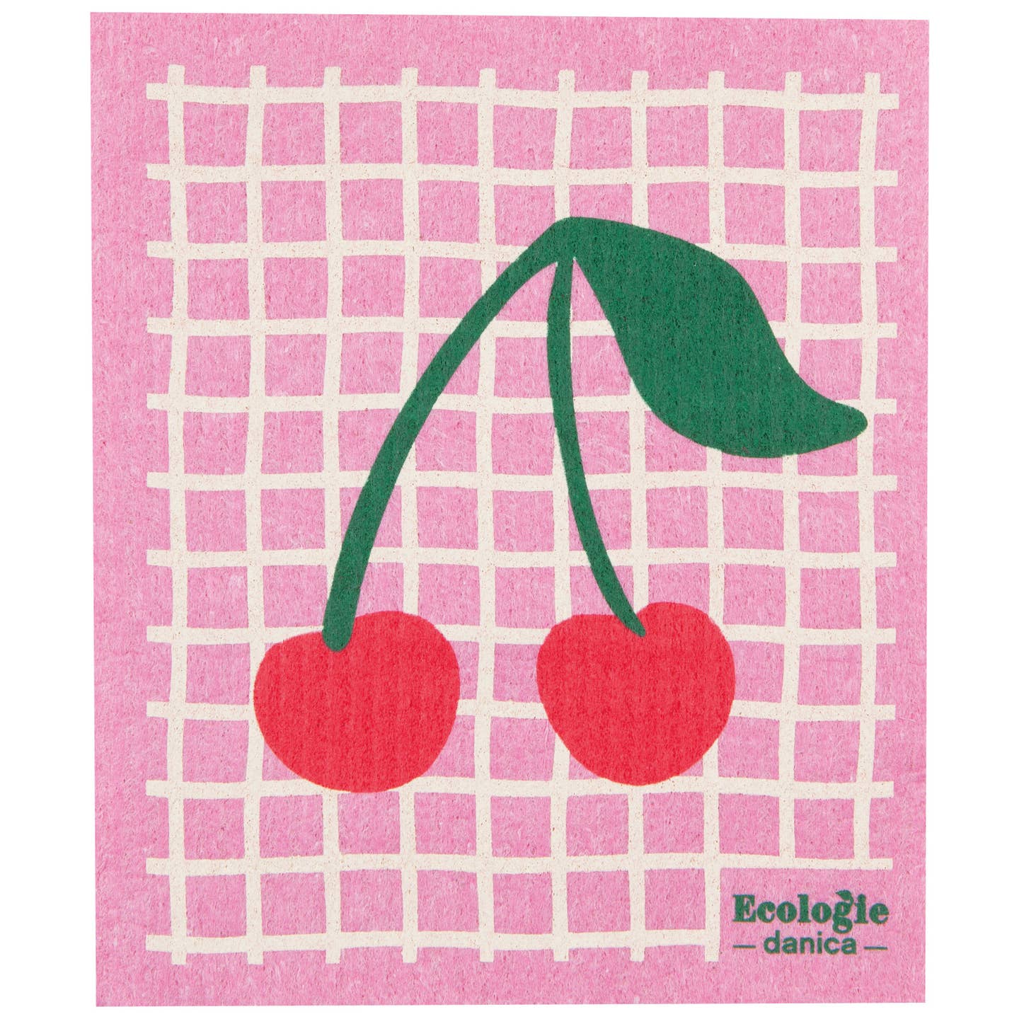 Swedish Dish Cloth - Very Cherry