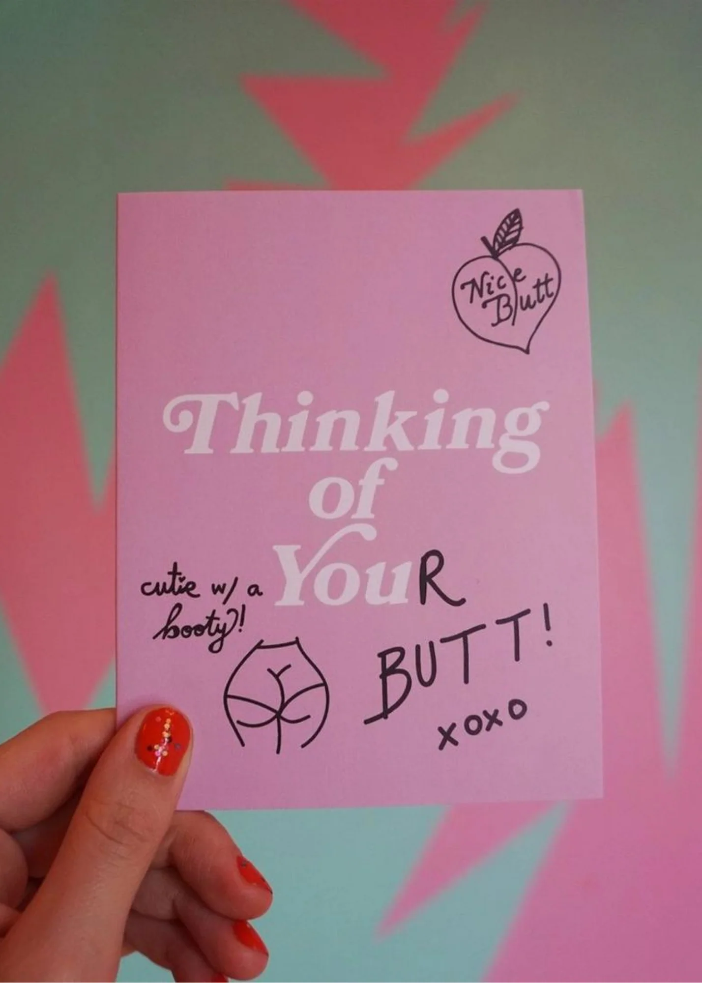 Thinking of Your Butt Card
