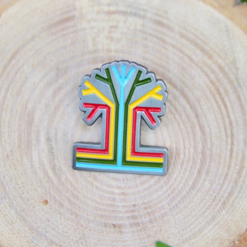 Tigertree Enamel Pin
