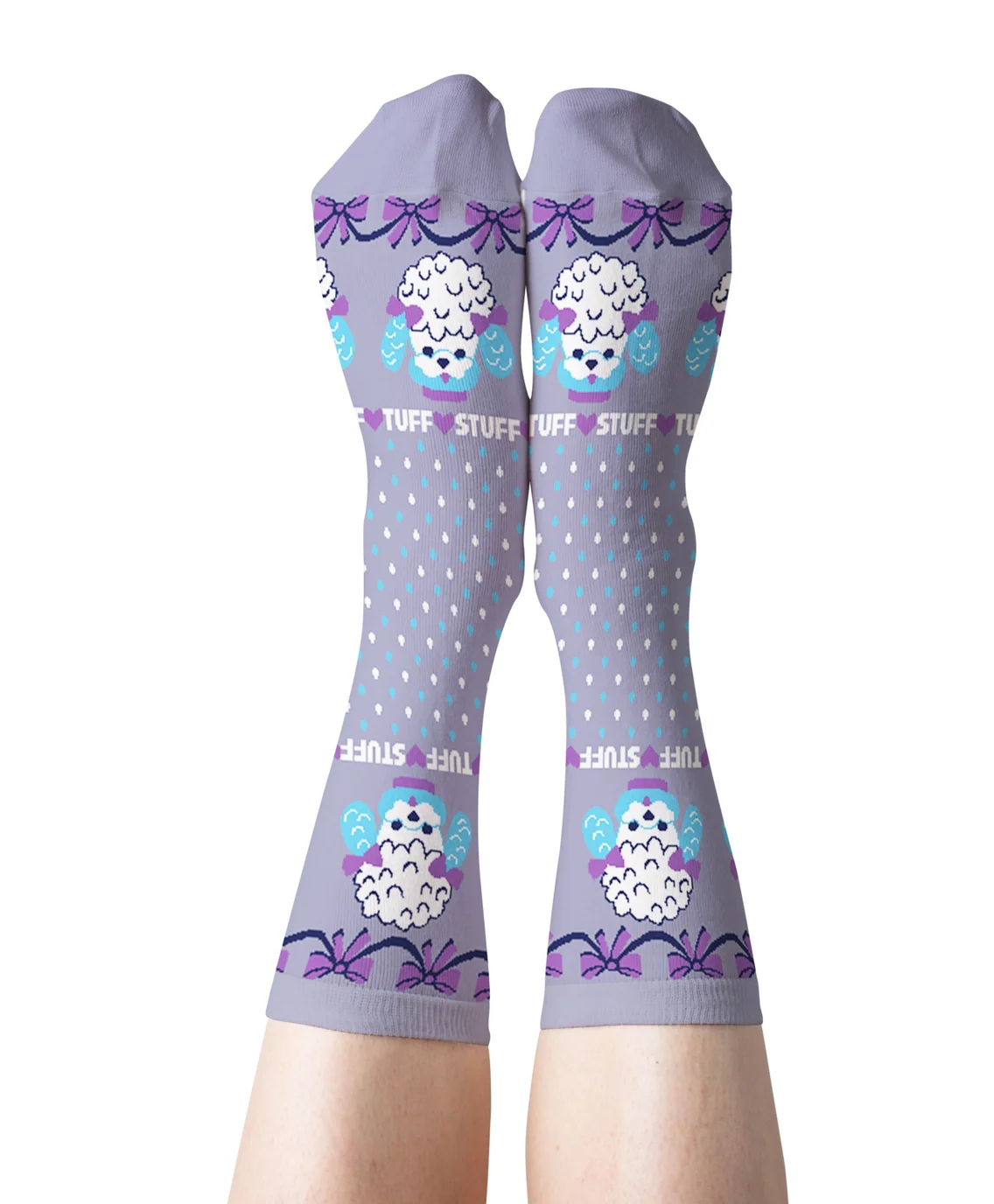 Tuff Stuff Poodle - Small Crew Socks - Image 3
