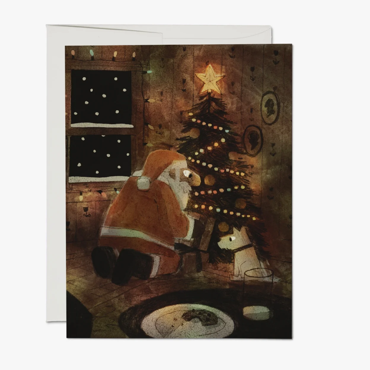Twinkling Lights Card