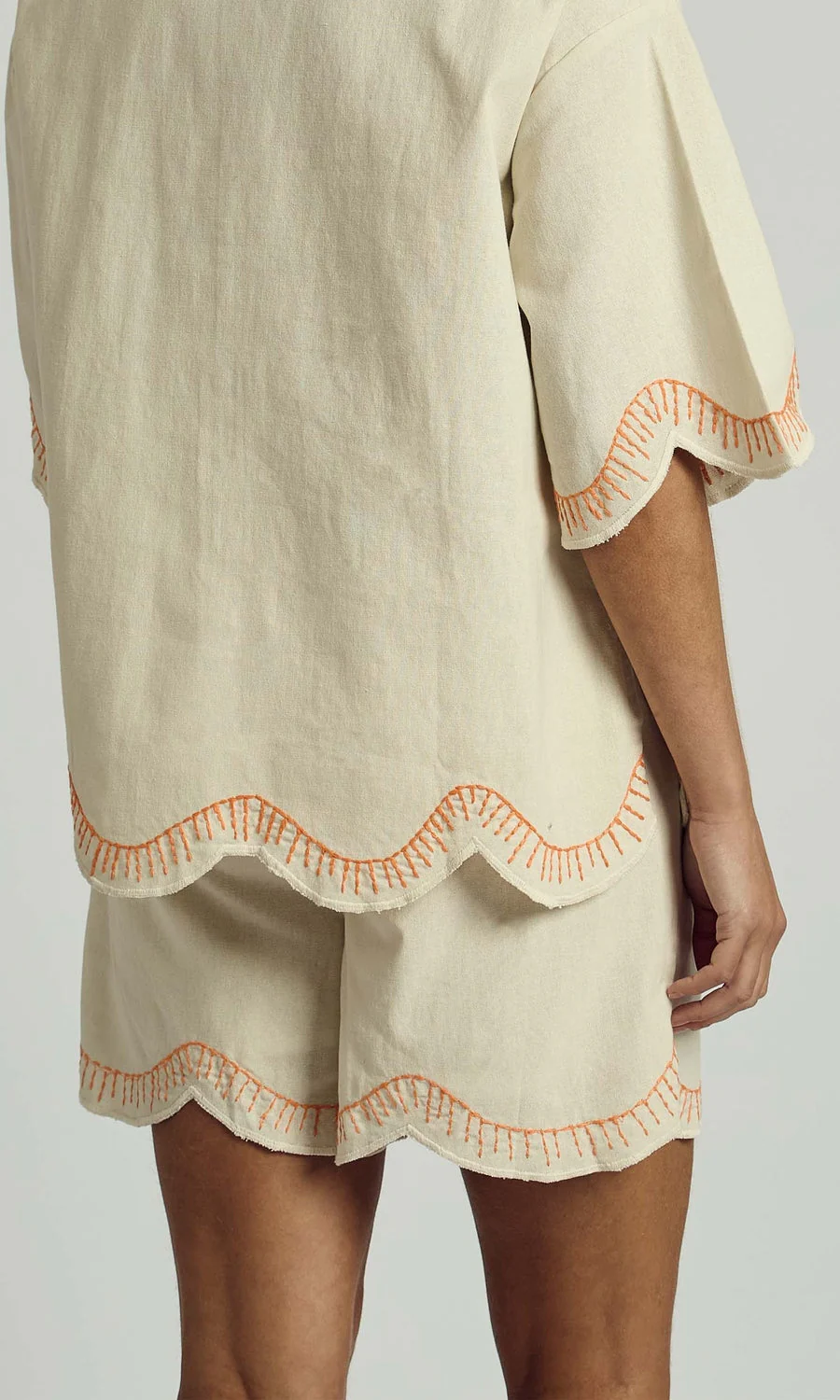 Ulrika Scalloped Shorts - Image 2