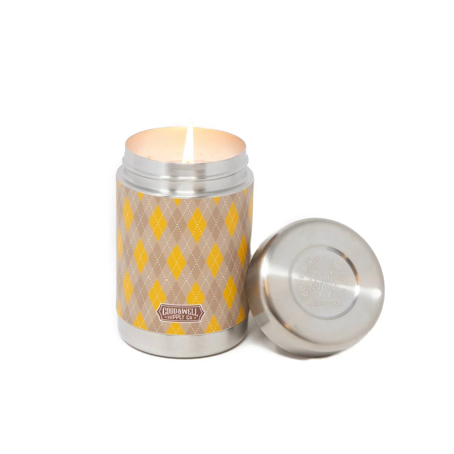 Vintage Canteen Candle - Image 2