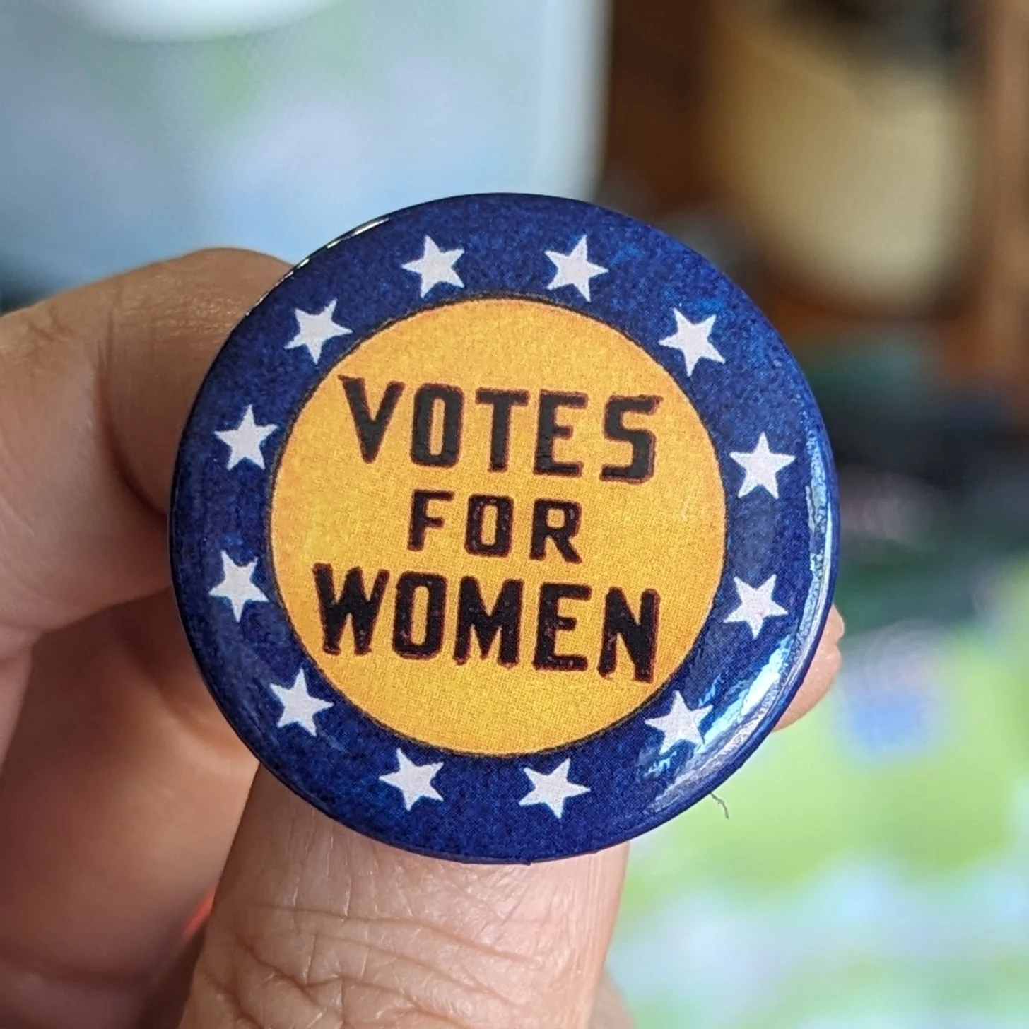 Votes for Women Button