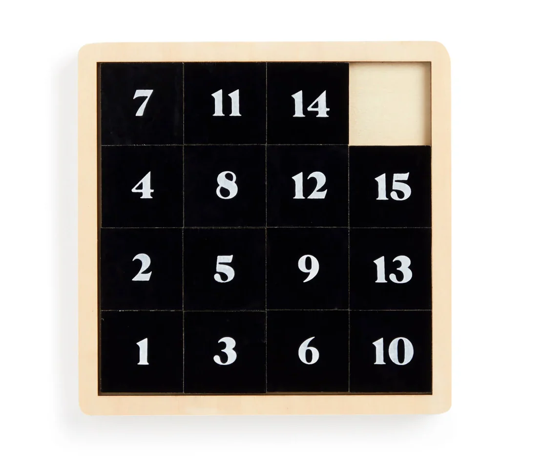 Warhol Flowers Sliding Puzzle - Image 2
