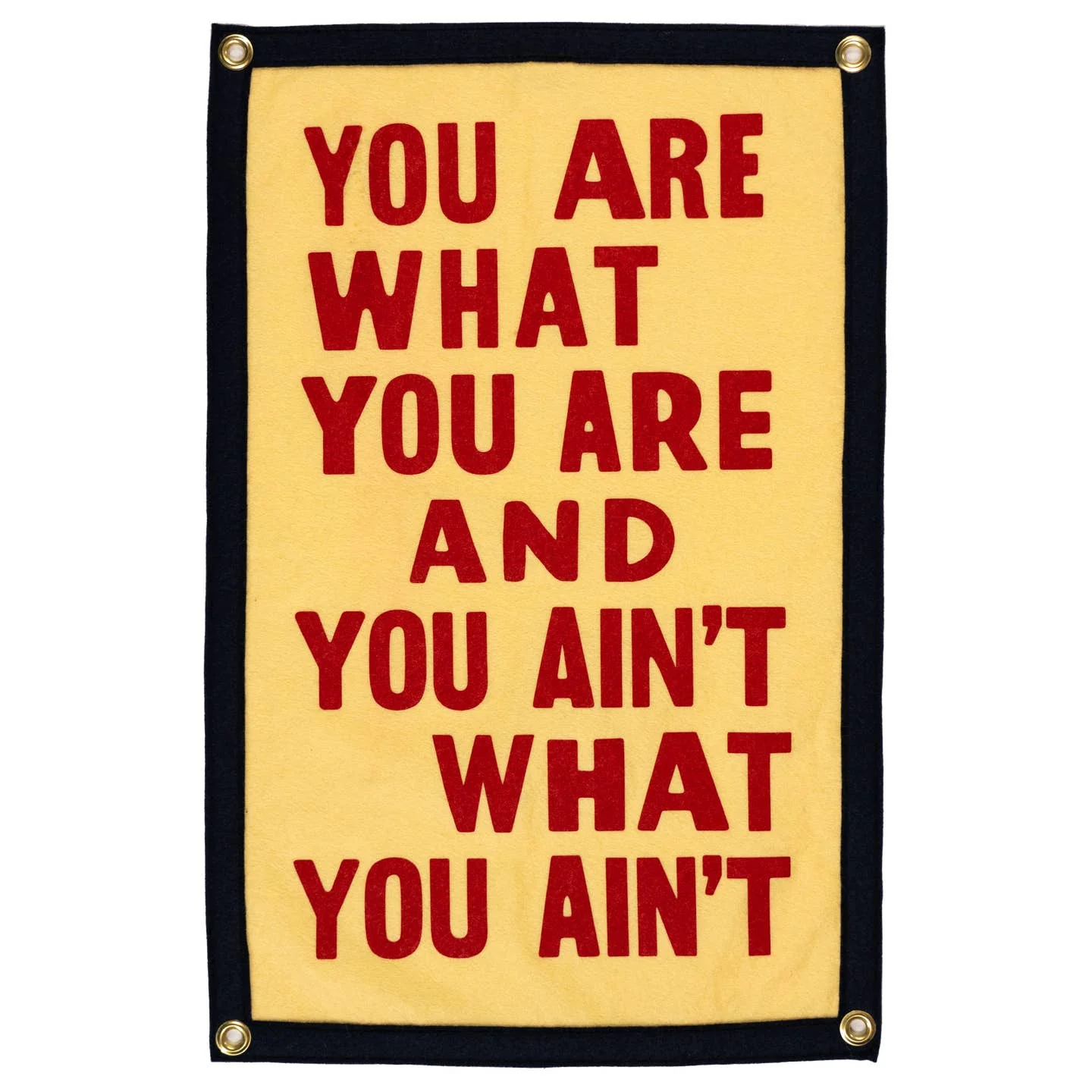 You Are What You Are Flag